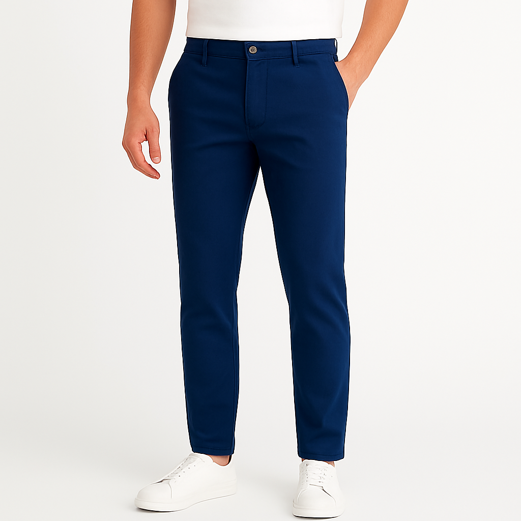 Calça Ralph Lauren Sarja Slim Azul