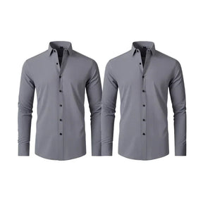 Pague 1 Leve 2 | Camisa Ultra Elegance Social - Original Anti amassados