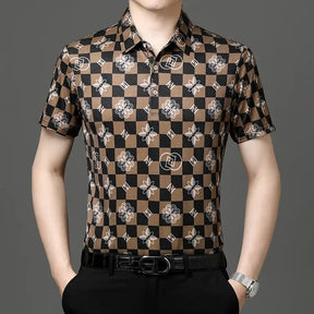 Pague 1 Leve 2 - Camisa Social Infinity + Relogio de brinde